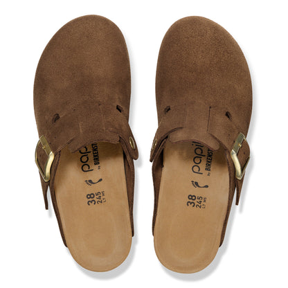 Fanny | Suede | Dark Tea - clog - Birkenstock