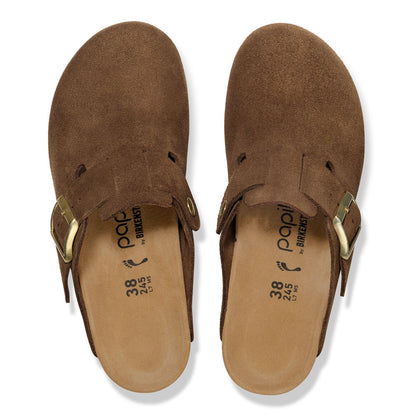 Fanny | Suede | Dark Tea - clog - Birkenstock