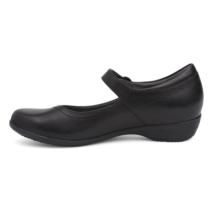 Fawna | Leather | Black - shoe - Dansko