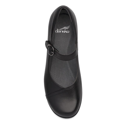 Fawna | Leather | Black - shoe - Dansko