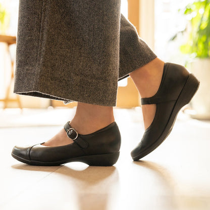 Fawna | Leather | Black - Shoe - Dansko