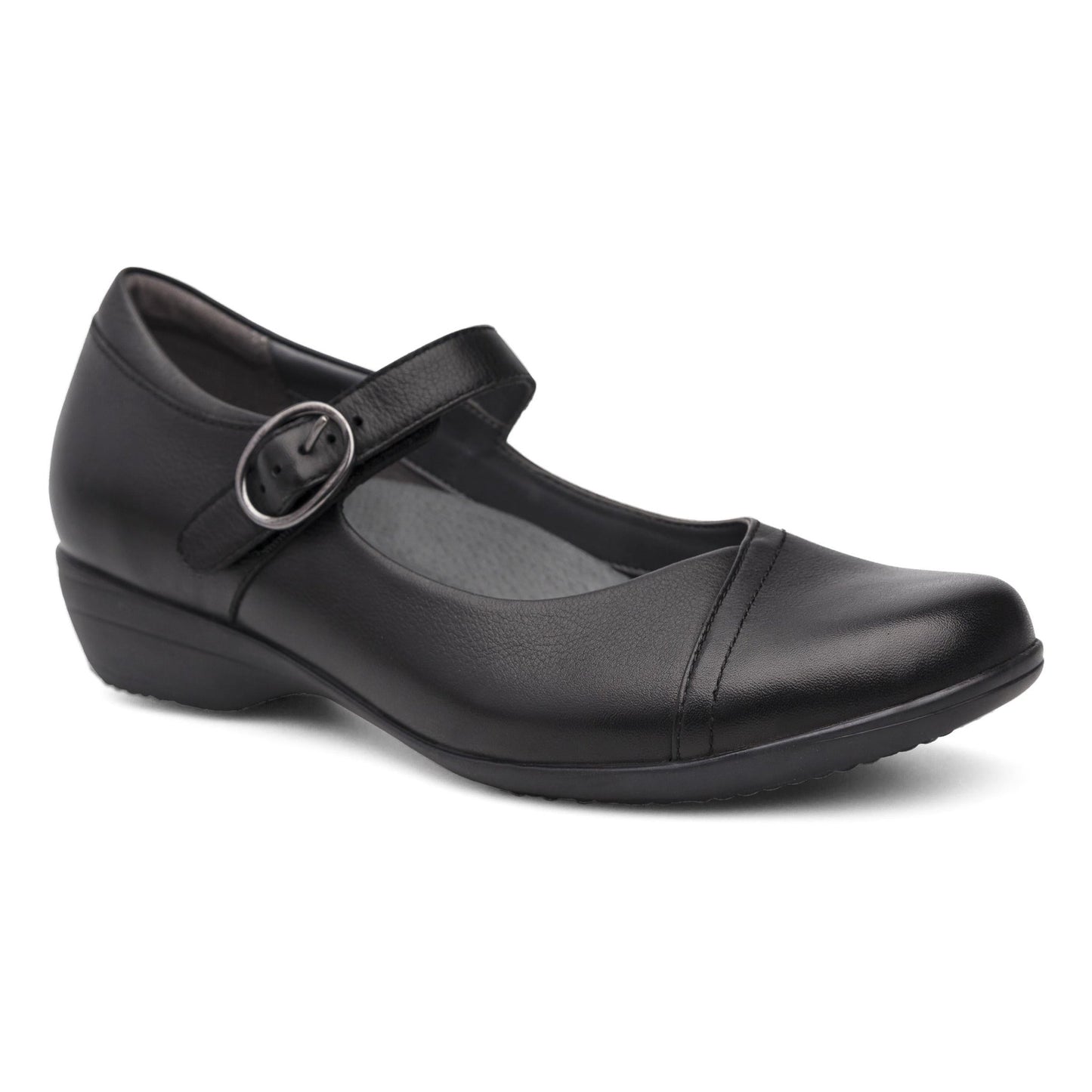 Fawna | Leather | Black - shoe - Dansko