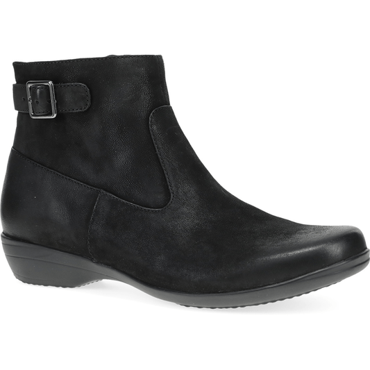 Finnley | Burnished Nubuck | Black - Boot - Dansko