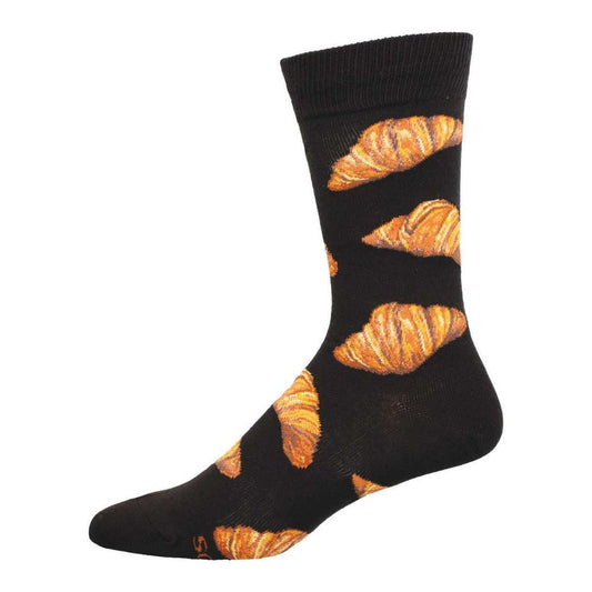 Flaky Croissant | Men | Brown - socks - Socksmith