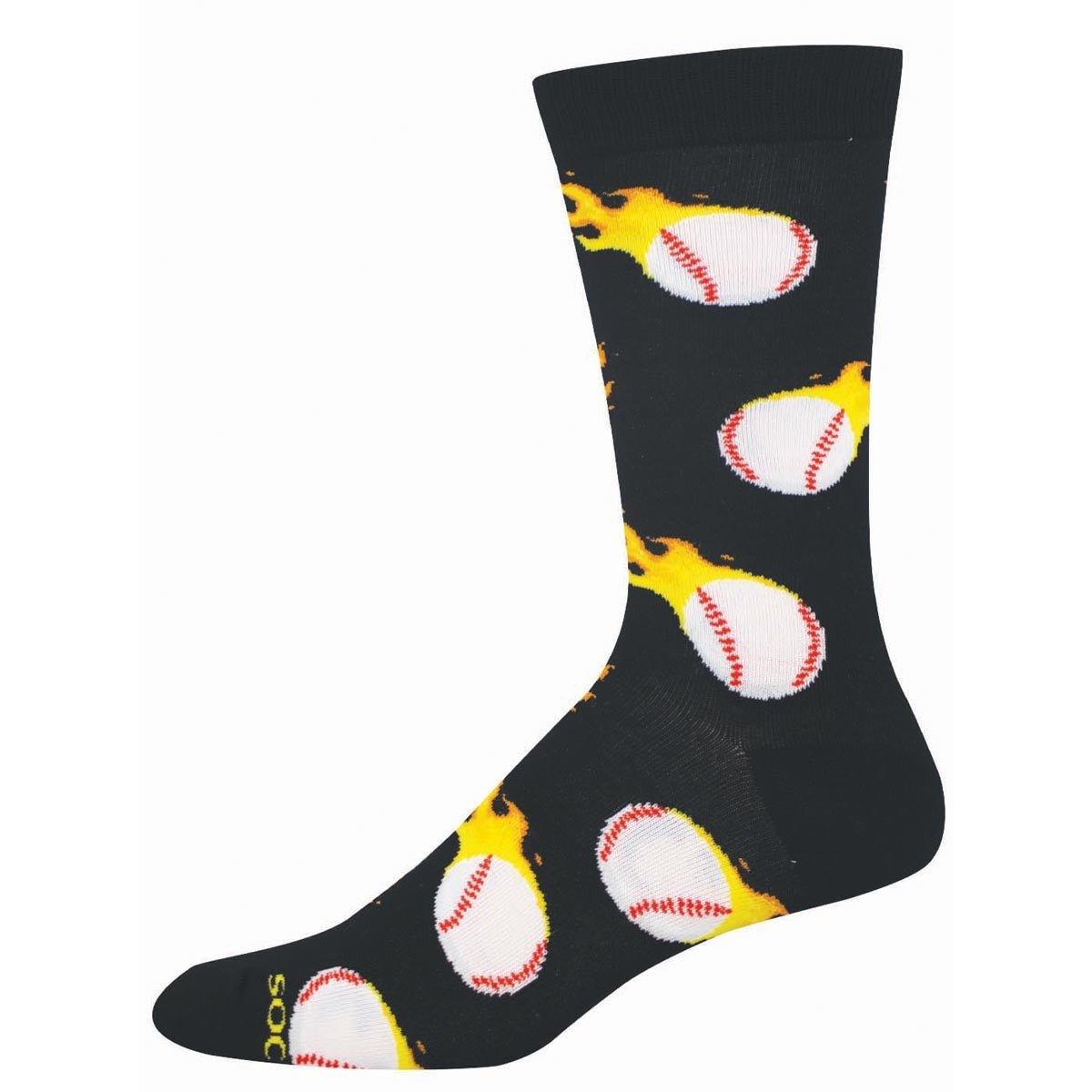 Flamethrower | Bamboo | Men | Black - socks - Socksmith