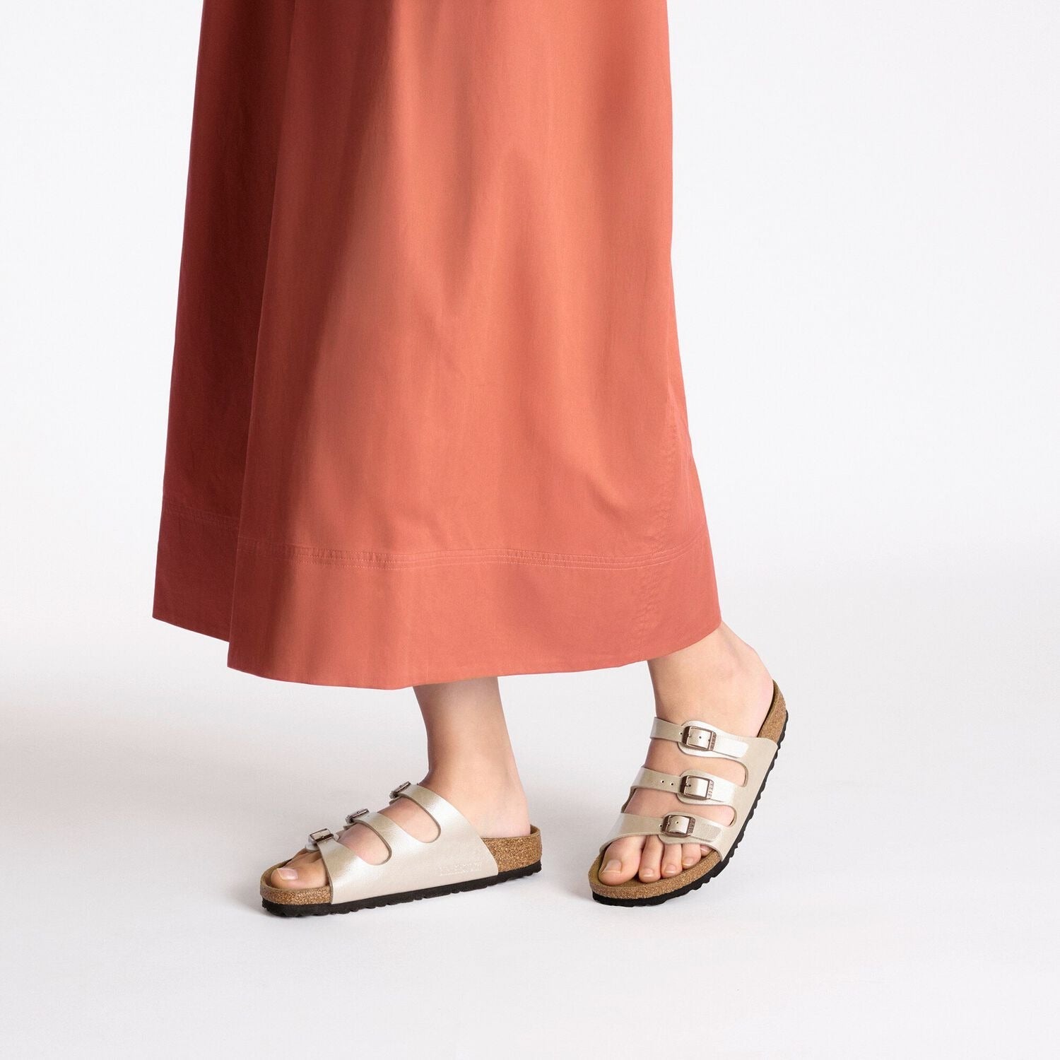 Florida | Birko - Flor | Graceful Pearl White - Sandals - Birkenstock