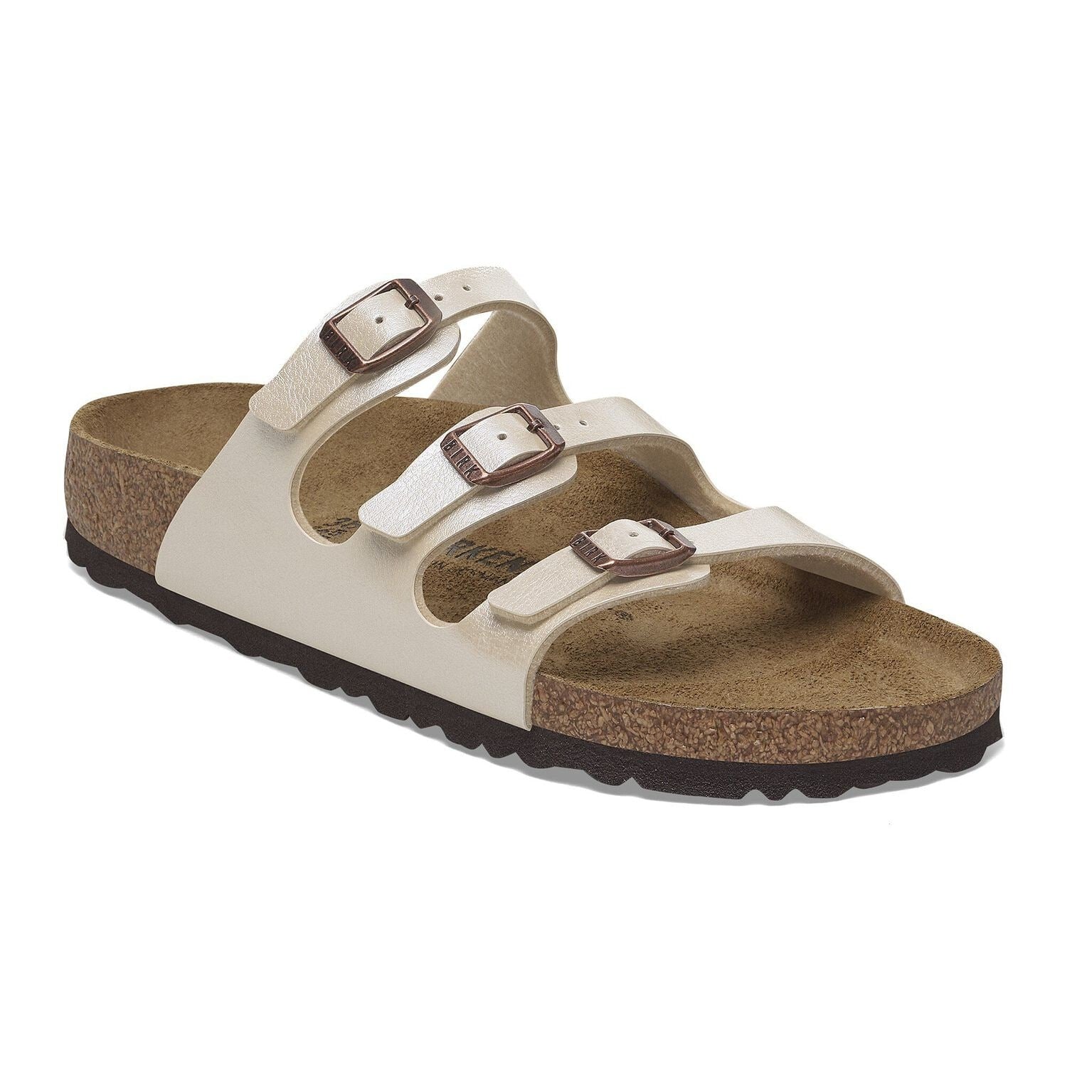 Florida | Birko - Flor | Graceful Pearl White - Sandals - Birkenstock