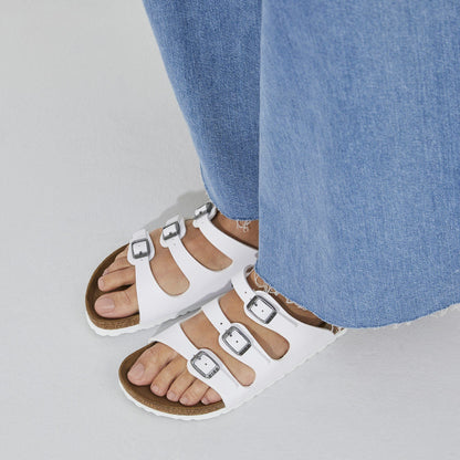 Florida | Birko - Flor | White - sandals - Birkenstock