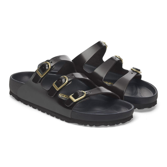 Florida Fresh Exquisite | High - Shine Patent Leather | Black - sandals - Birkenstock