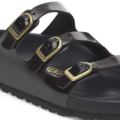 Florida Fresh Exquisite | High - Shine Patent Leather | Black - sandals - Birkenstock