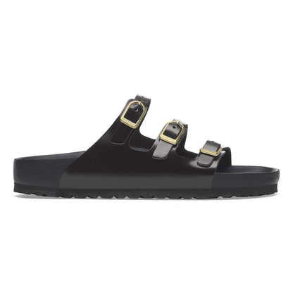 Florida Fresh Exquisite | High - Shine Patent Leather | Black - sandals - Birkenstock