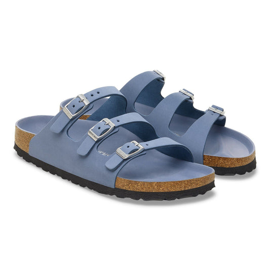Florida Hex | Nubuck | Stone Blue - sandals - Birkenstock