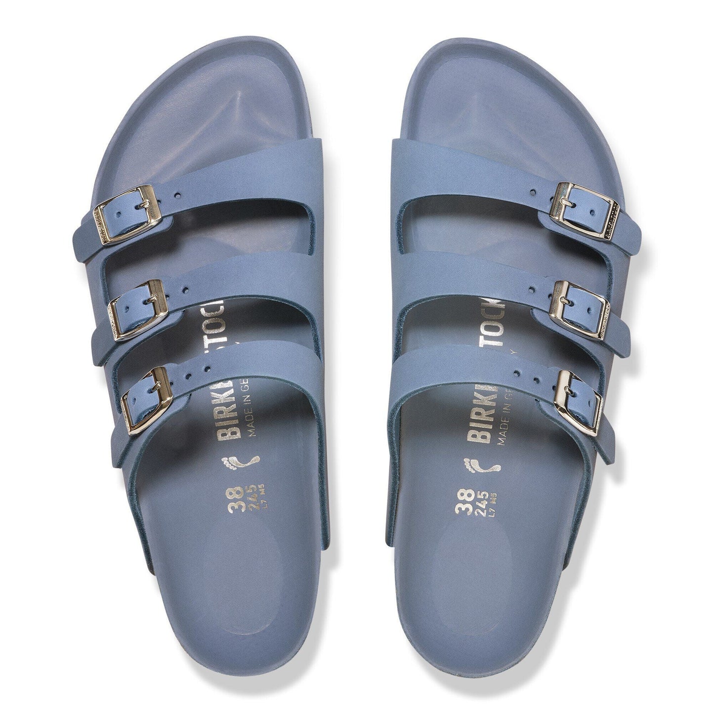 Florida Hex | Nubuck | Stone Blue - sandals - Birkenstock