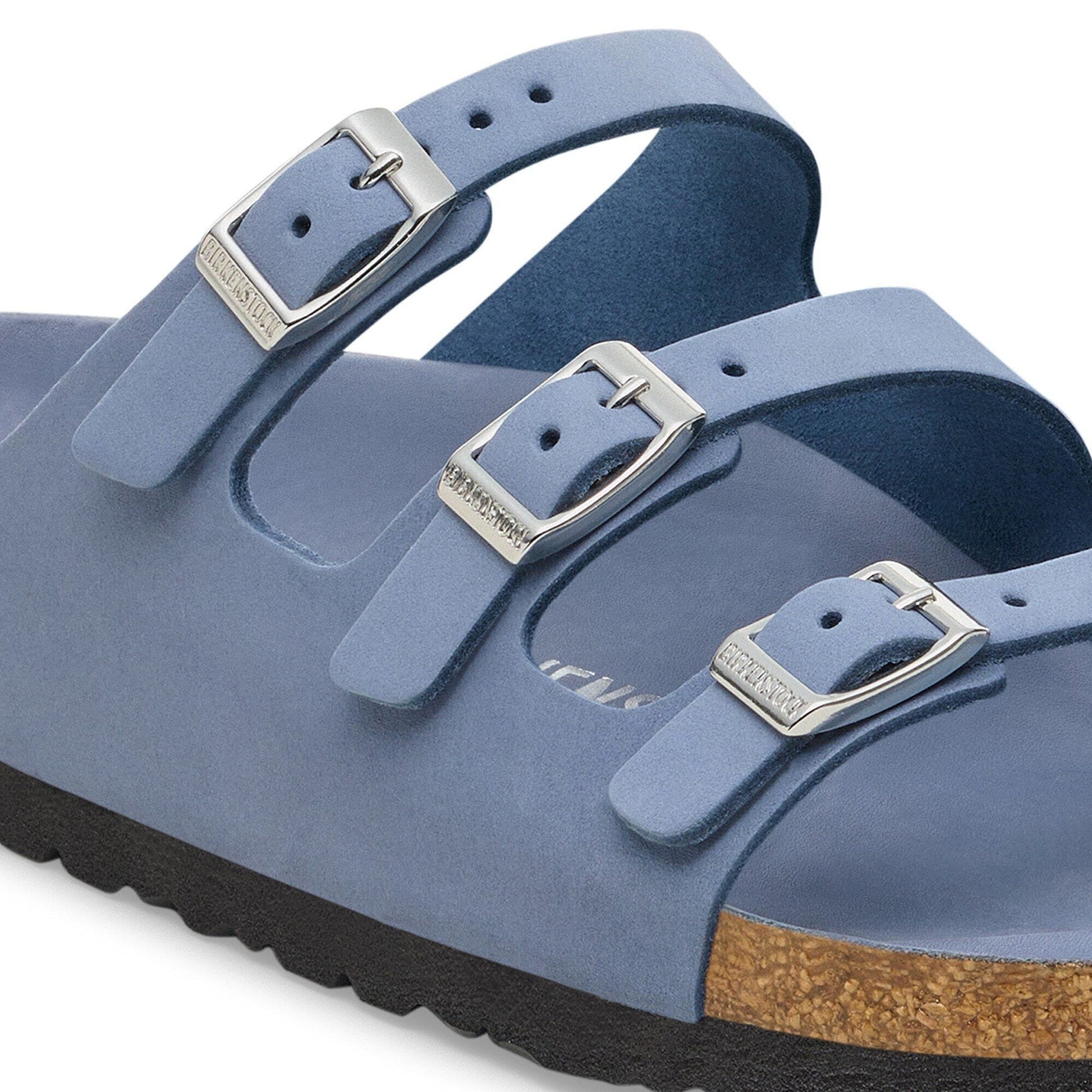 Florida Hex | Nubuck | Stone Blue - sandals - Birkenstock