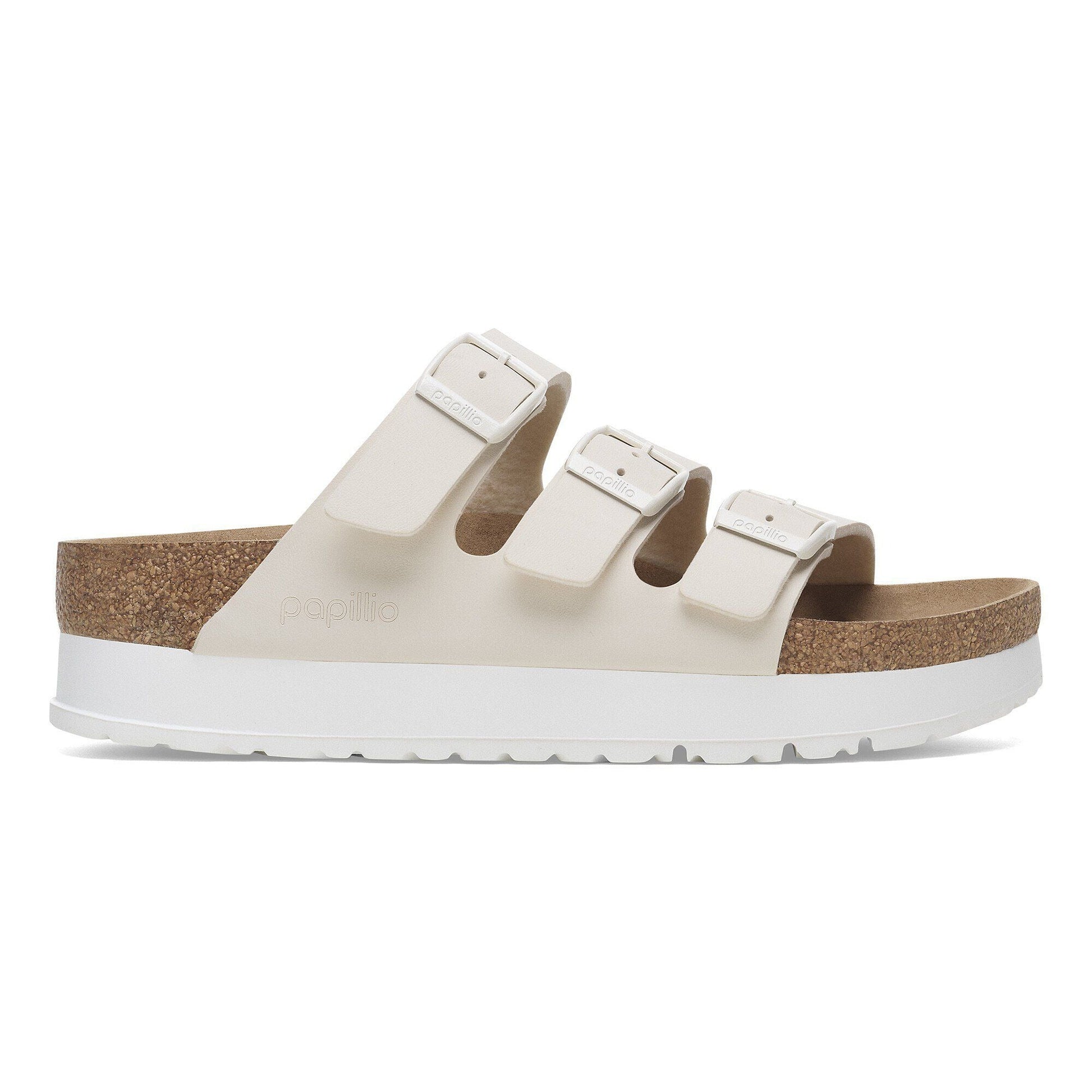 Florida III Flex Platform | Vegan | Birko - Flor | Eggshell - sandals - Birkenstock