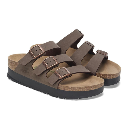 Florida III Flex Platform | Vegan | Birko - Flor | Mocha - sandals - Birkenstock