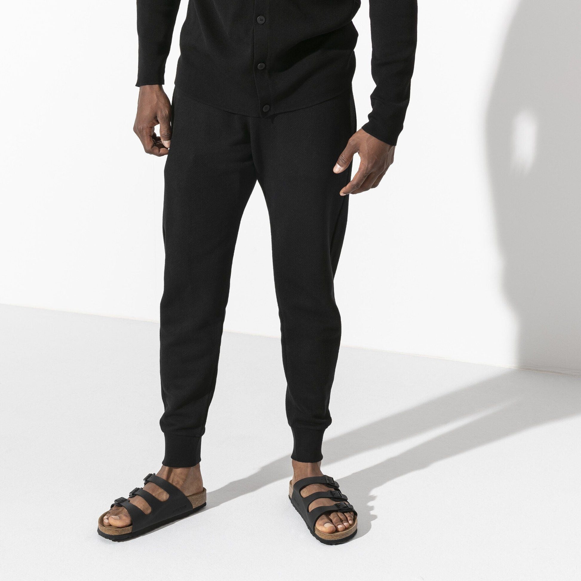Florida | Soft Footbed | Birko - Flor | Black - sandals - Birkenstock