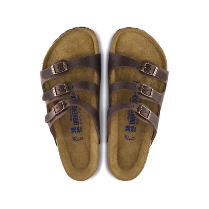Florida | Soft Footbed | Oiled Leather | Habana Brown - sandals - Birkenstock