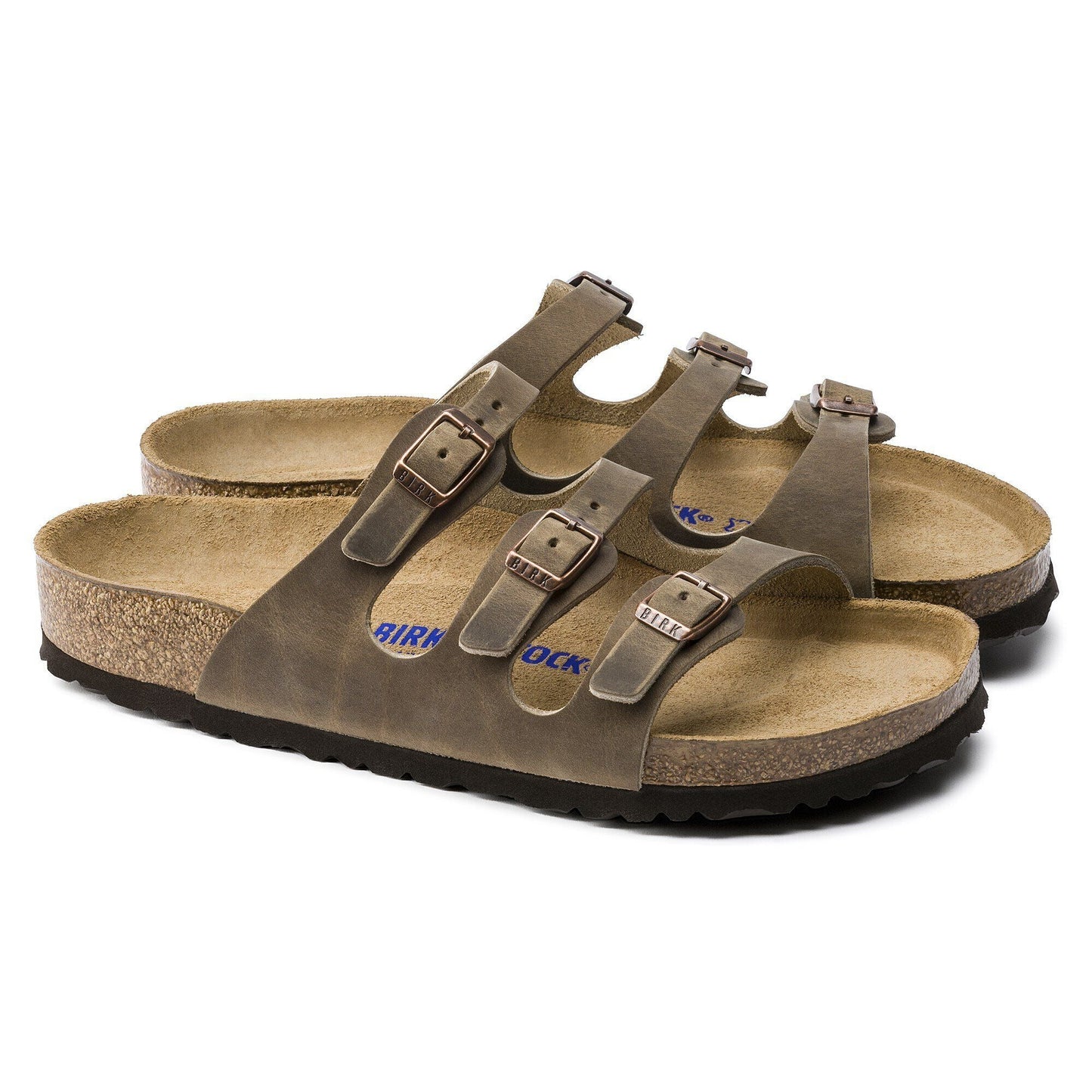 Florida | Soft Footbed | Oiled Leather | Tobacco - sandals - Birkenstock