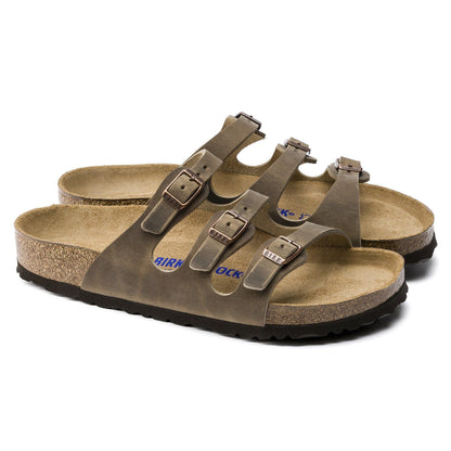 Florida | Soft Footbed | Oiled Leather | Tobacco - sandals - Birkenstock