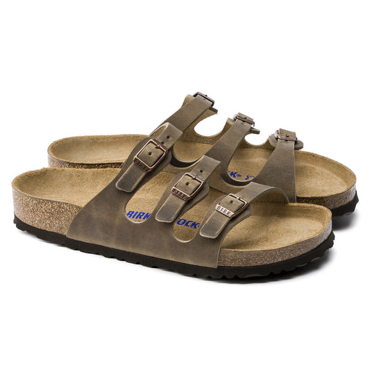 Florida | Soft Footbed | Oiled Leather | Tobacco - sandals - Birkenstock