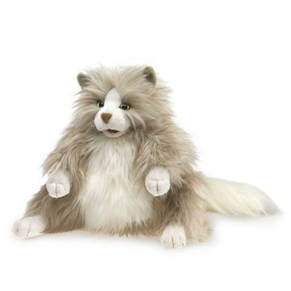 Fluffy Cat Puppet - TOY - FOLKMANIS