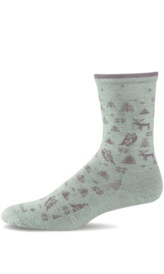 Foresty | Women | Celadon - socks - Sockwell