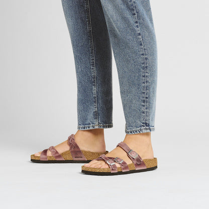 Franca Braided | Oiled Leather | Lavender - sandals - Birkenstock