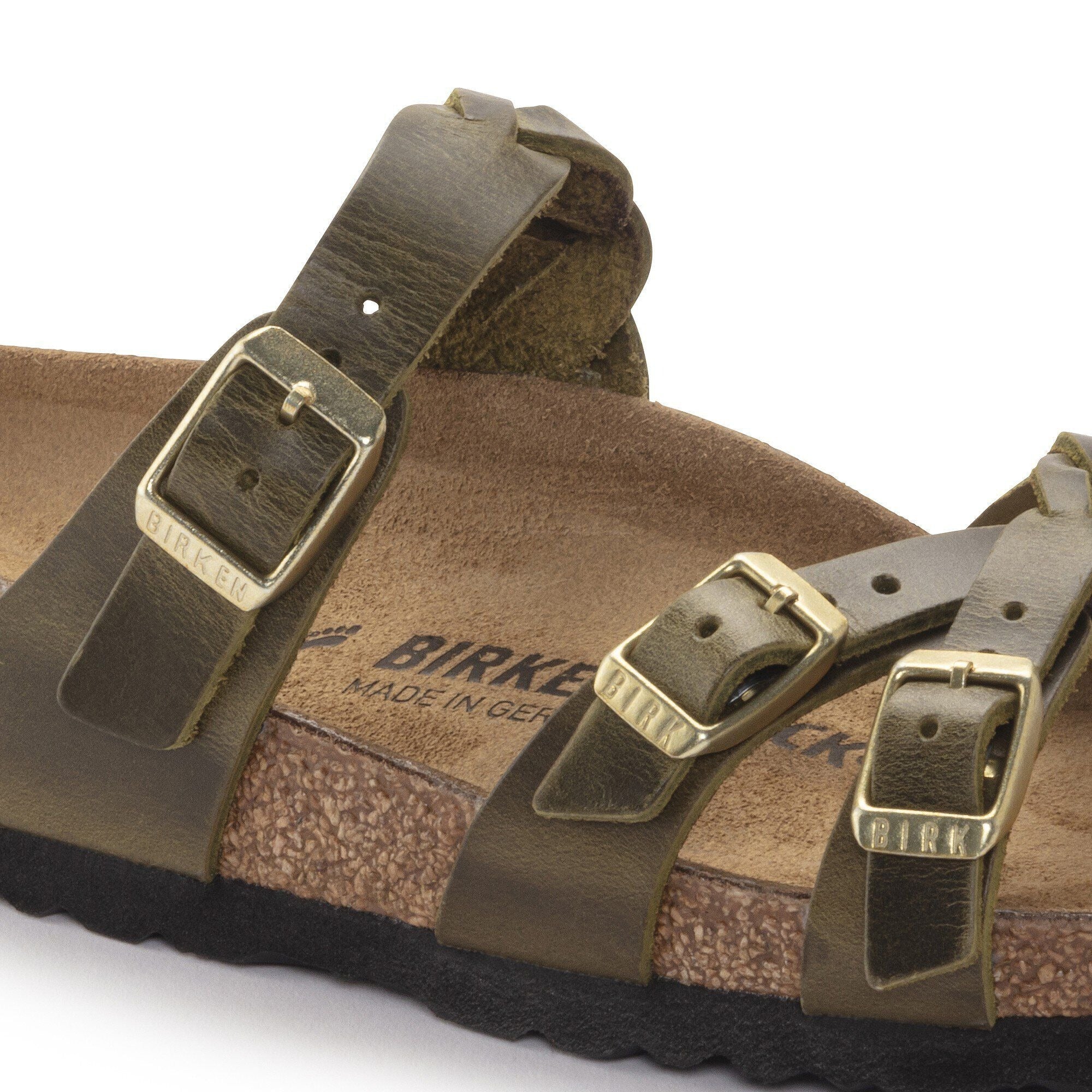 Franca Braided | Oiled Leather | Olive Green – Birkenstock Midtown