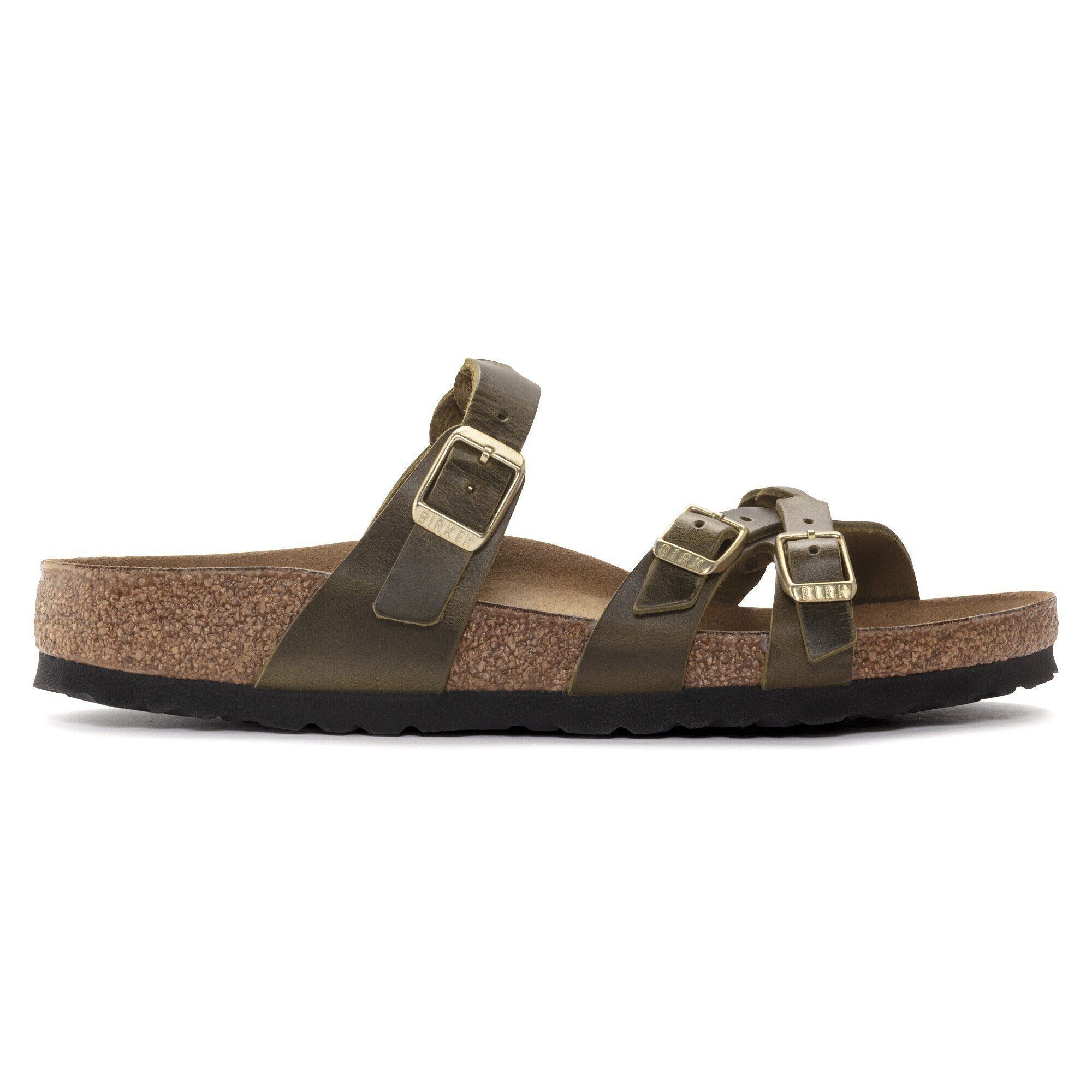 Franca Braided | Oiled Leather | Olive Green – Birkenstock Midtown