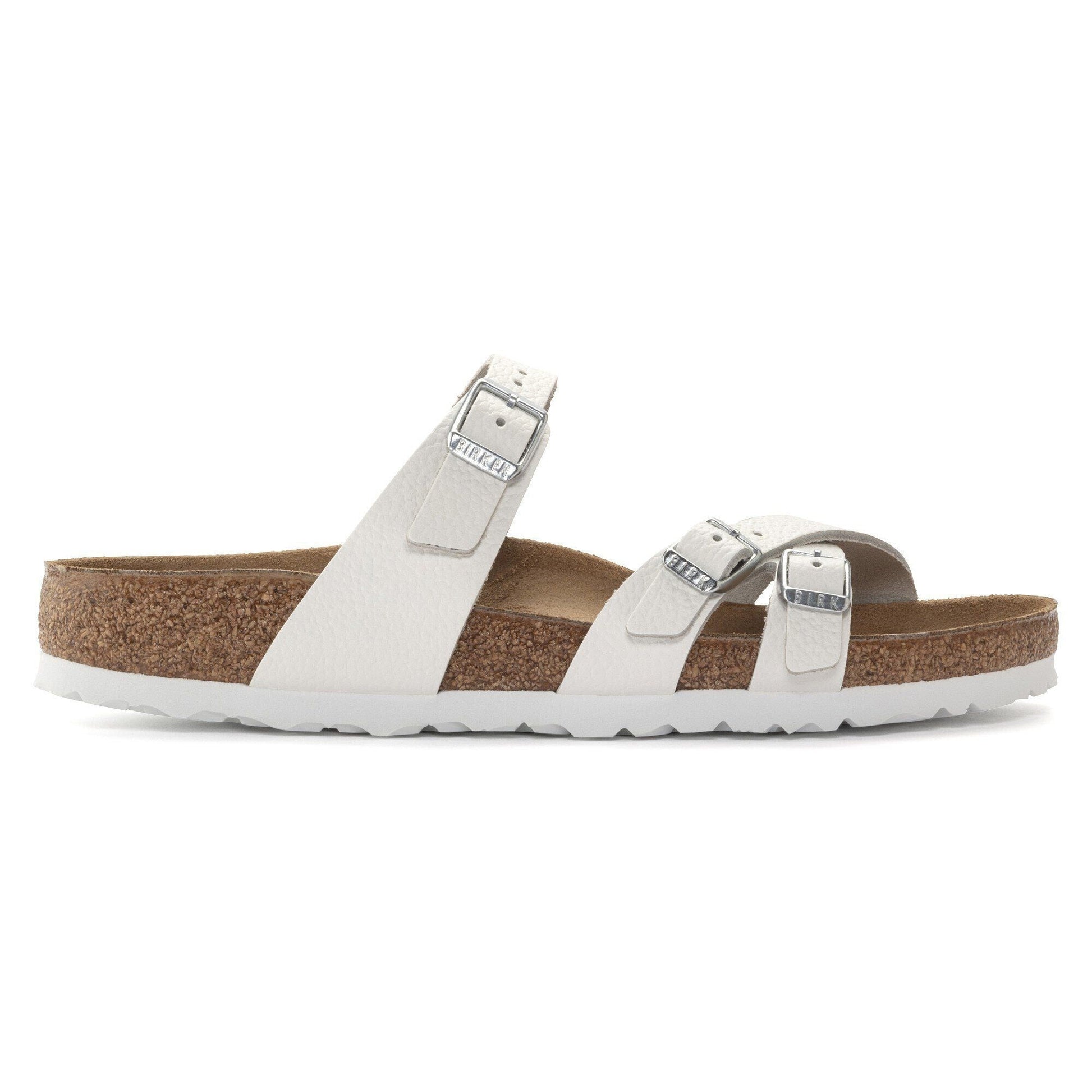Franca | Leather | White - sandals - Birkenstock