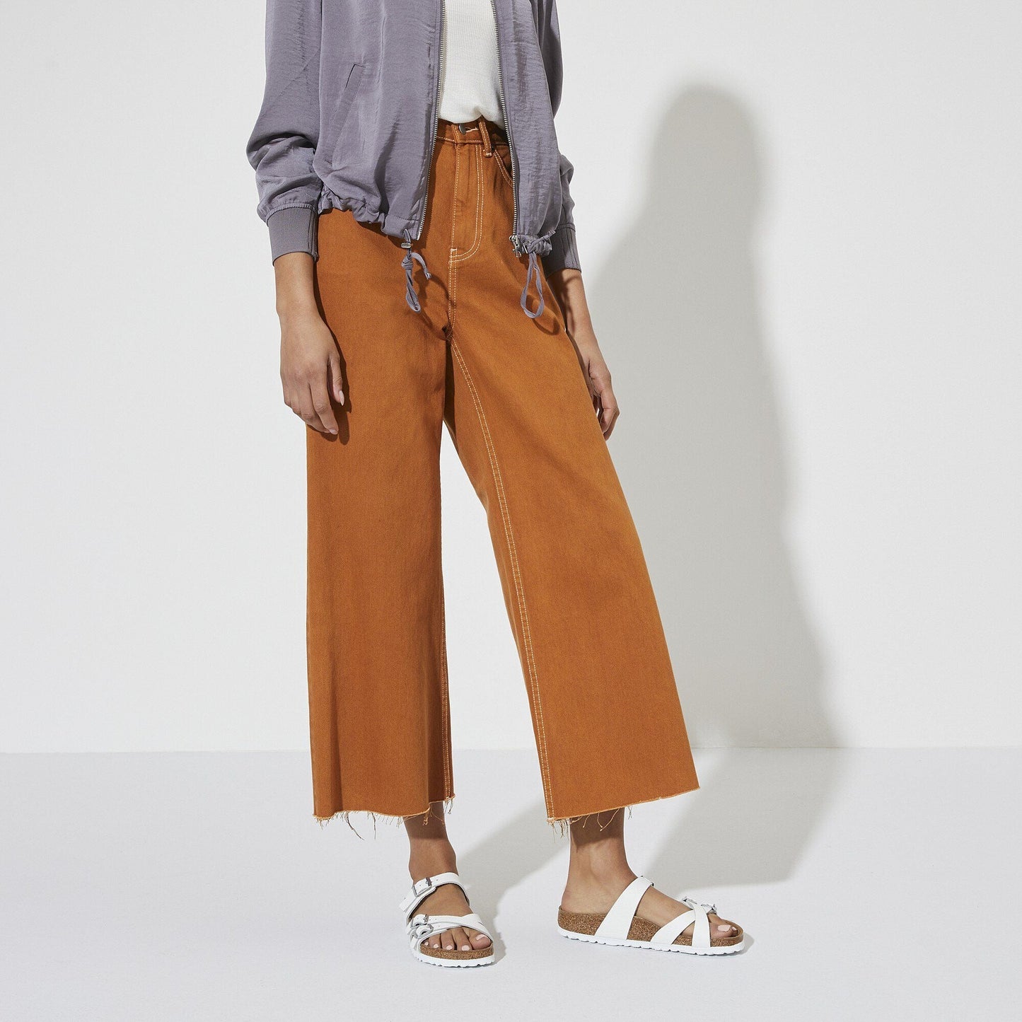 Franca | Leather | White - sandals - Birkenstock