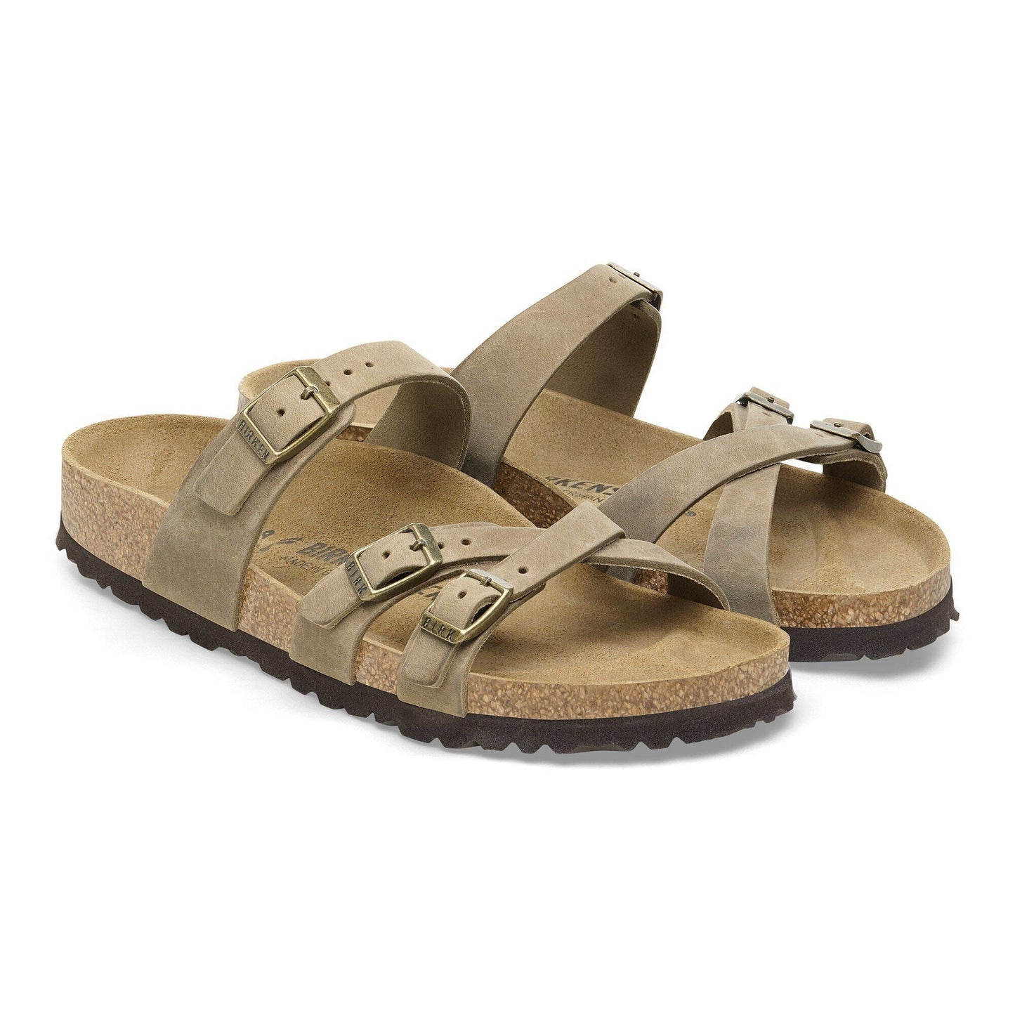 Franca | Oiled Leather | Tobacco Brown - sandals - Birkenstock