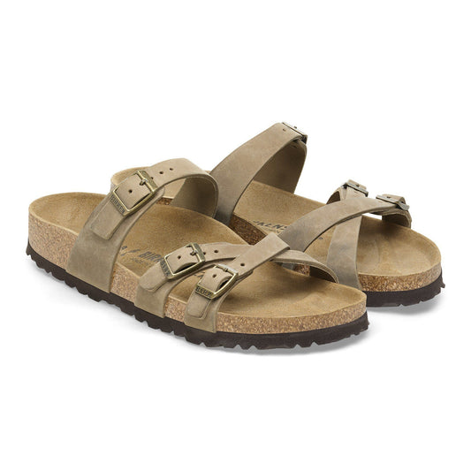 Franca | Oiled Leather | Tobacco Brown - sandals - Birkenstock