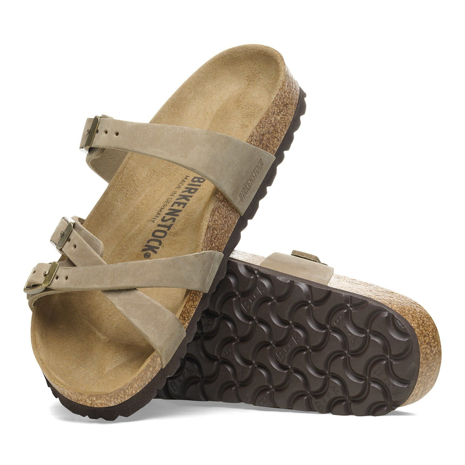 Franca | Oiled Leather | Tobacco Brown - sandals - Birkenstock