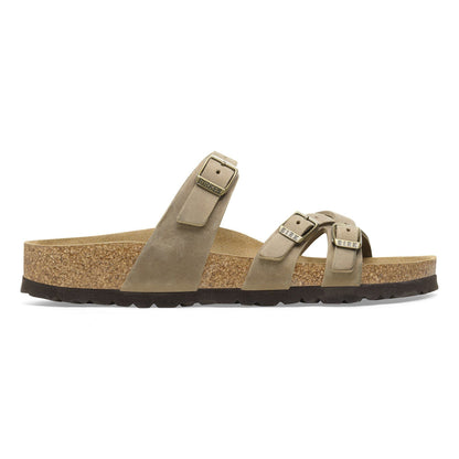 Franca | Oiled Leather | Tobacco Brown - sandals - Birkenstock