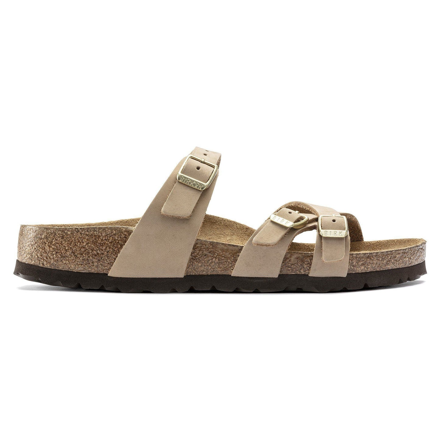 Franca | Soft Footbed | Nubuck Leather | Sandcastle - sandals - Birkenstock