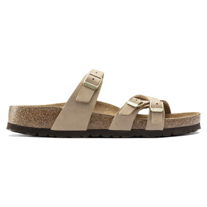 Franca | Soft Footbed | Nubuck Leather | Sandcastle - sandals - Birkenstock