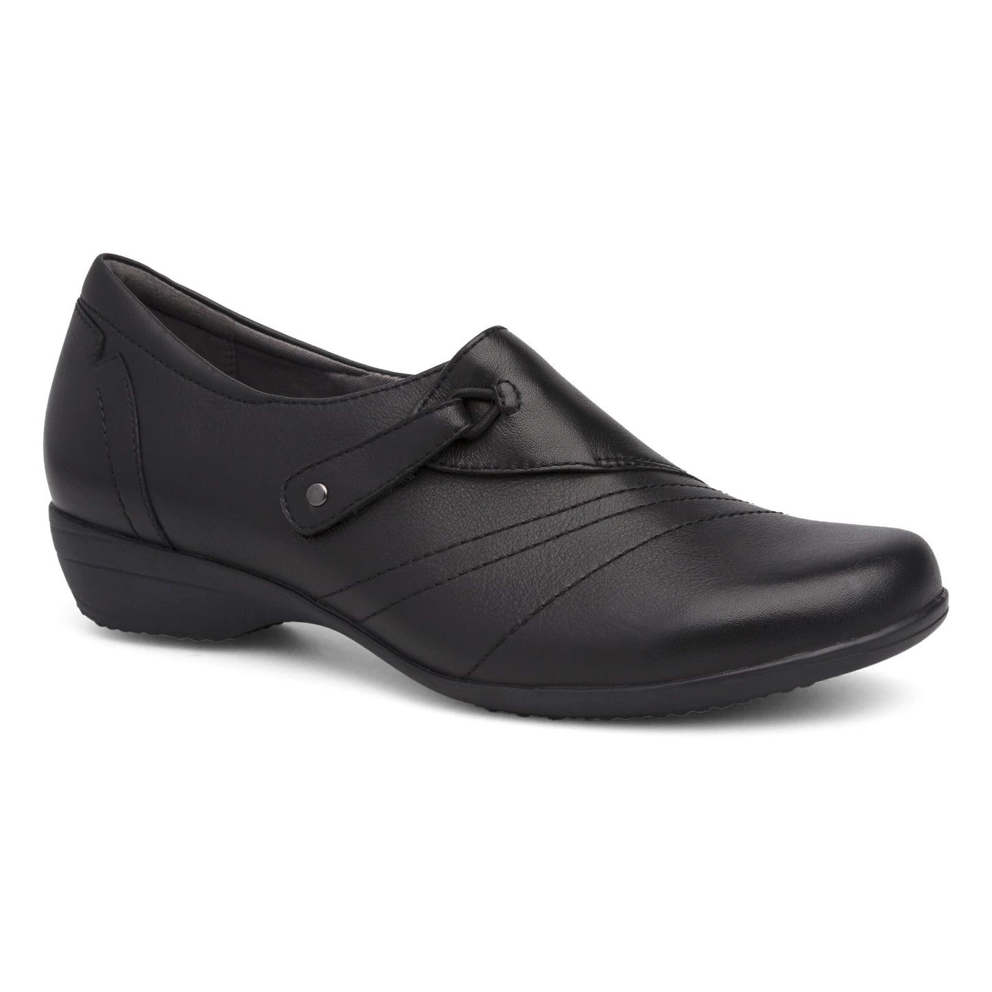 Franny | Leather | Black - shoe - Dansko