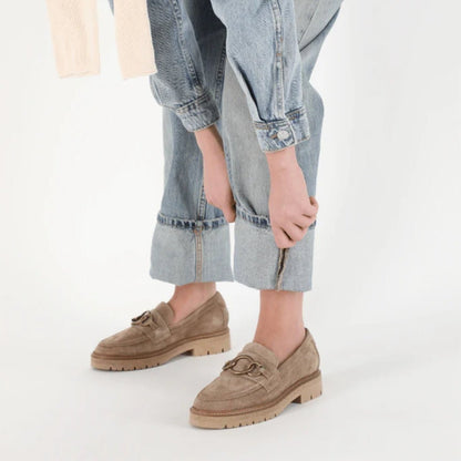 Fremont | Suede | Almond - shoe - Naot