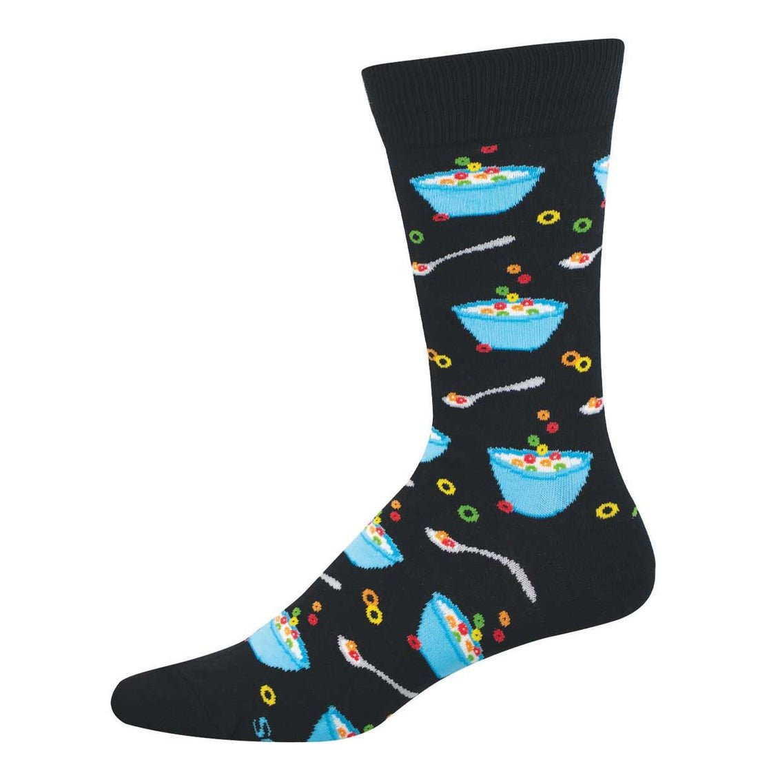Fruity Cereal | Men | Black - socks - Socksmith