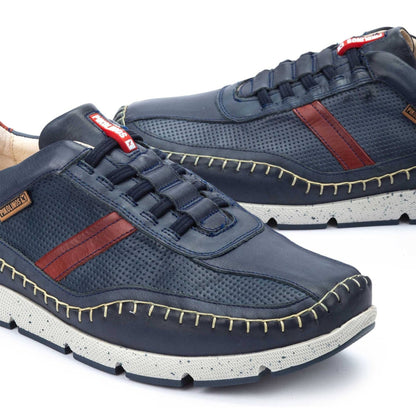 Fuencarral | Men | Leather | Blue - shoe - Pikolinos
