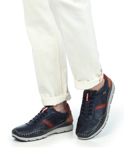 Fuencarral | Men | Leather | Blue - shoe - Pikolinos