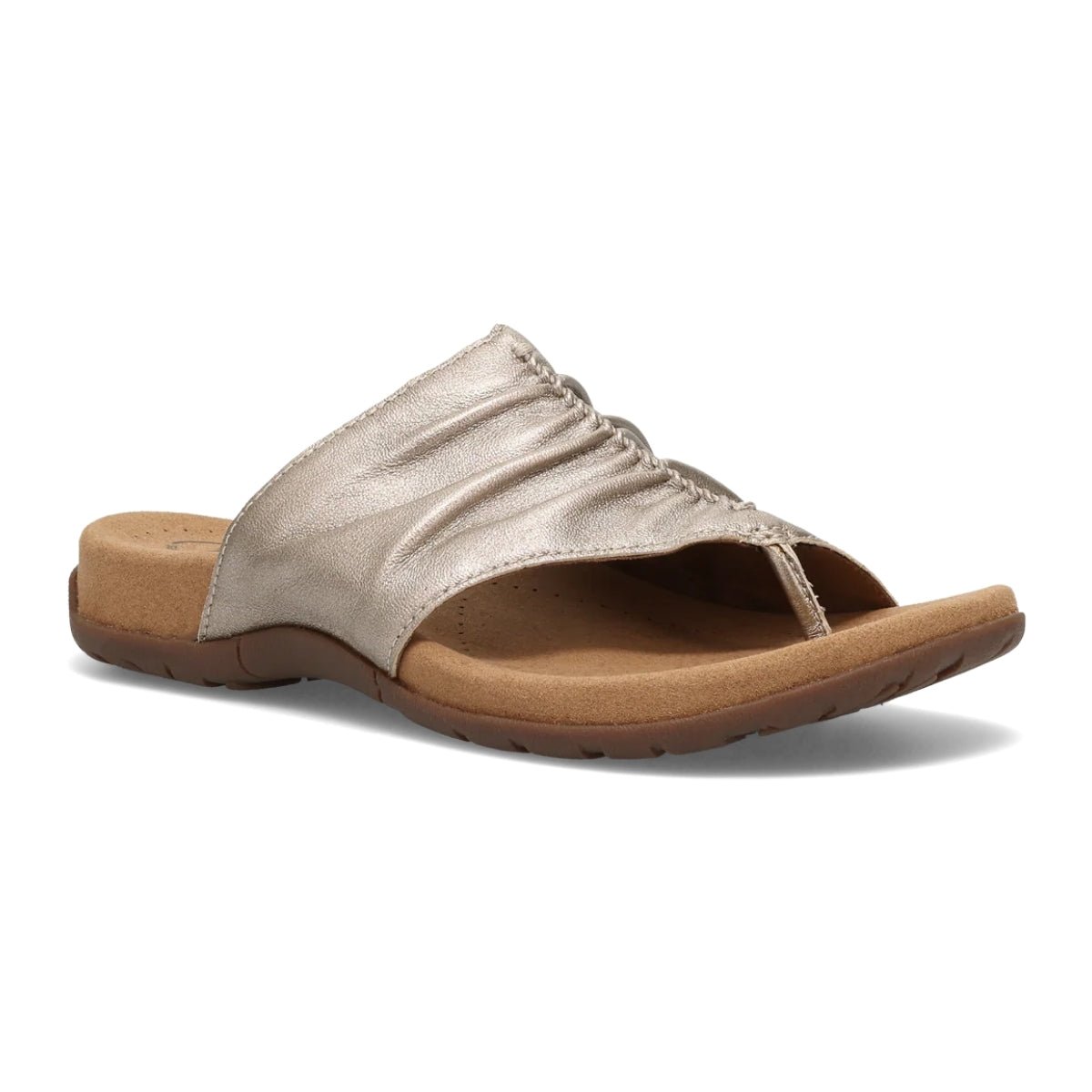Gift 2 | Leather | Champagne - sandals - Taos