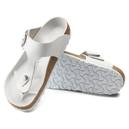 Gizeh Big Buckle | Leather | White - sandals - Birkenstock