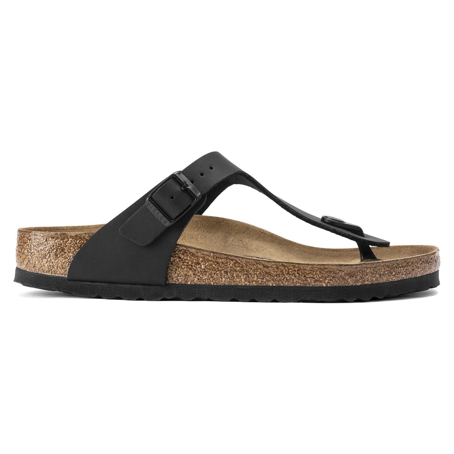 Gizeh | Birko - Flor | Black - sandals - Birkenstock