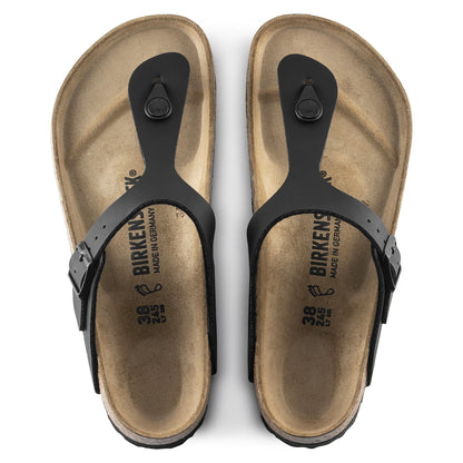 Gizeh | Birko - Flor | Black - sandals - Birkenstock