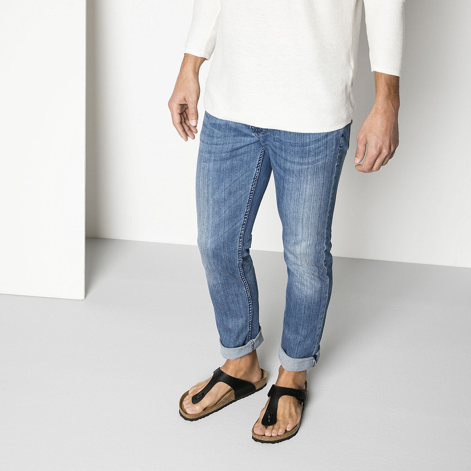Gizeh | Birko - Flor | Black - SANDAL - Birkenstock