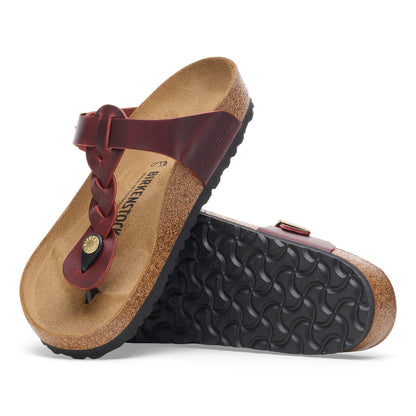 Gizeh Braid | Suede | Zinfandel - Sandals - Birkenstock