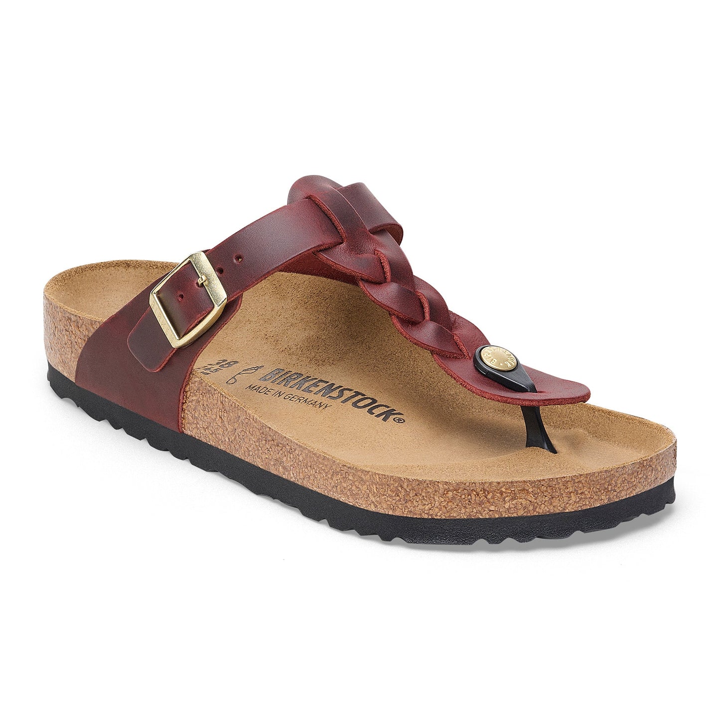 Gizeh Braid | Suede | Zinfandel - Sandals - Birkenstock